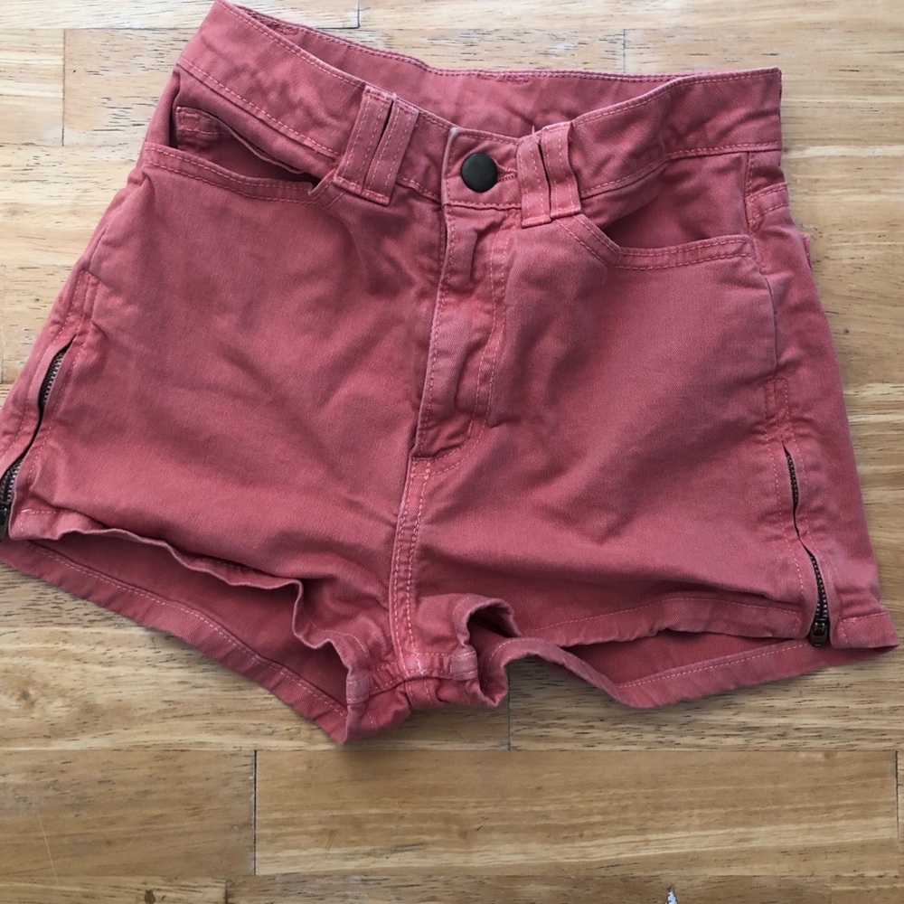 🔴5/$10🔴 AMERICAN APPAREL High Rise Zip Side
